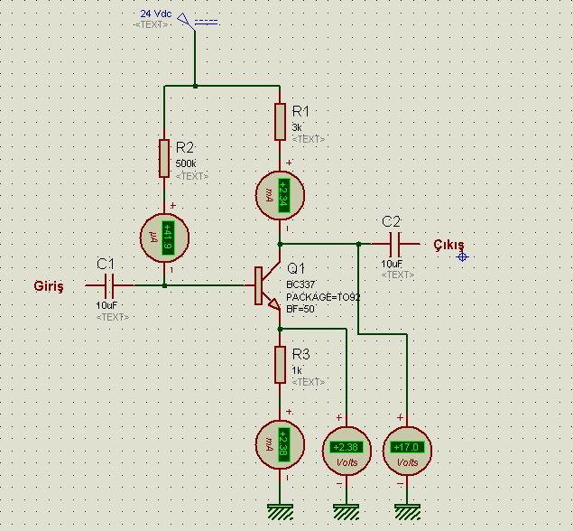 Emiter Polarlama Ölçüm beta=50