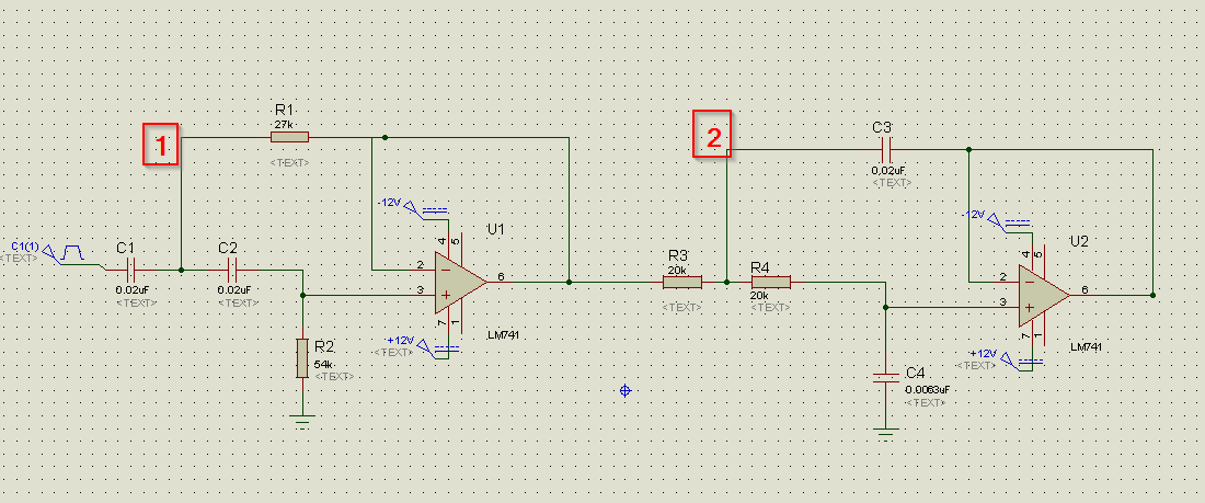 Band Geçiren Aktif Filtre (normal)